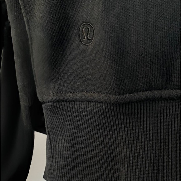 Lululemon Steady State SuperLoft Hoodie Sweatshirt Black Medium - Picture 7 of 8